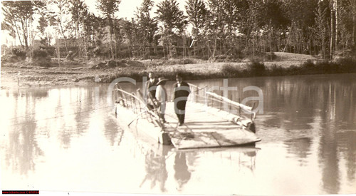1935 Porto Tolle Delta Po *Traghetto ad isola Cà Venier 1935 Porto Tolle Delta Po *Traghetto ad isola Cà Venier